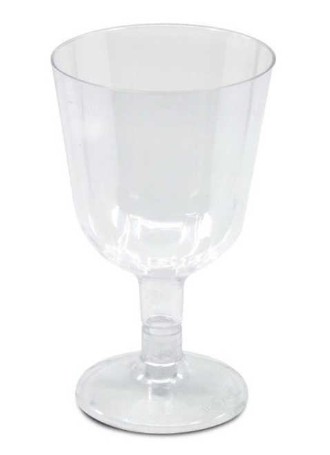 Glass Acrylic Short Foot 150 Ml Transparent Pk:6 Kl:48