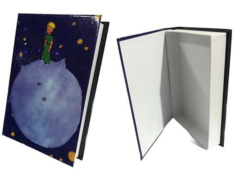 Cardboard Little Prince Book Shaped Gift Box