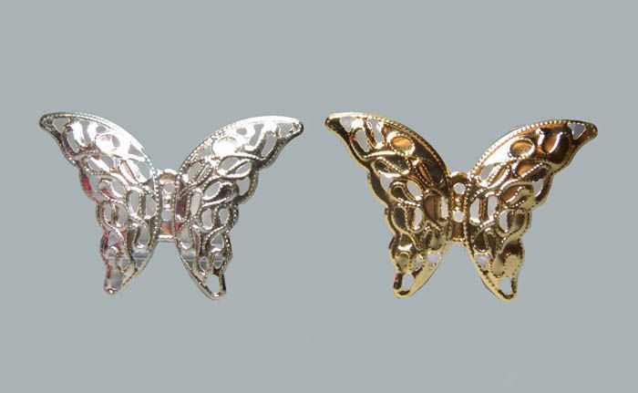 Butterfly Metal Small Gold P100-100