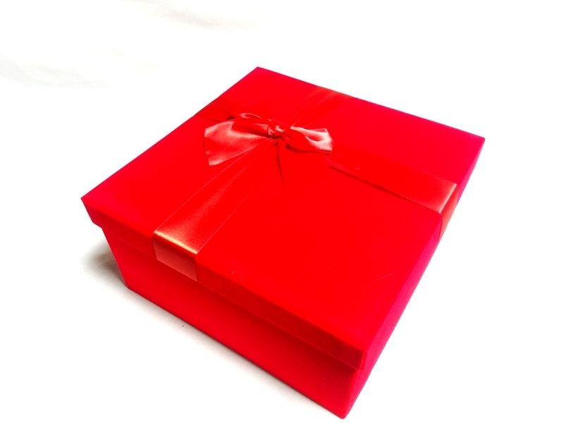 Red Velvet Gift Box of 3