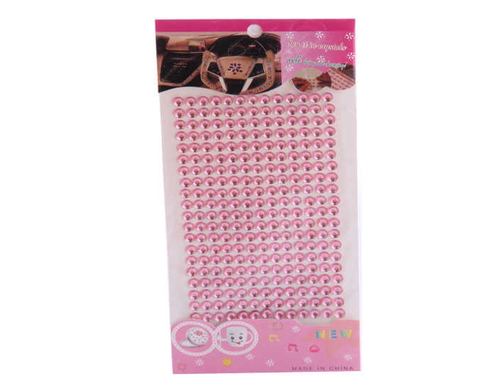 Crystal Stone Sticker Pink Pk:260 Kl:500