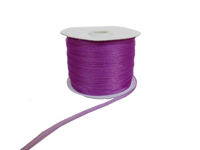 Ribbon Organze Purple 3Mm 500Yard P1-80