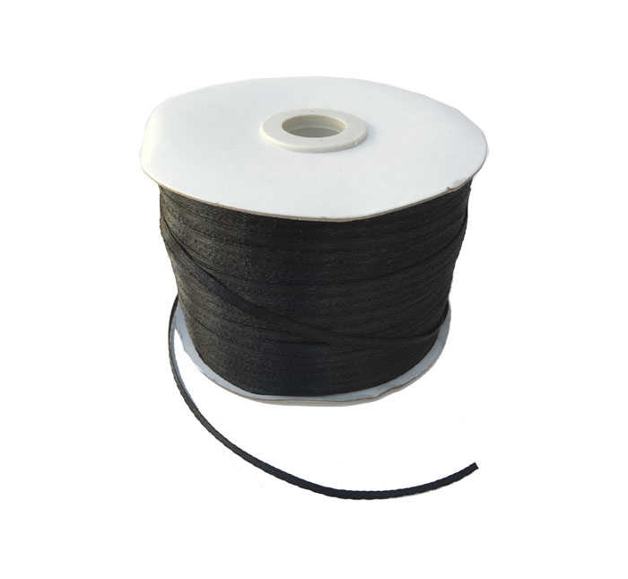 Ribbon Satin Black 3Mm P500Yard-80