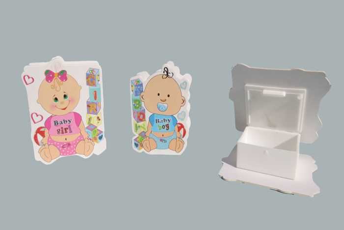 Box Baby Plastic Blue P12-600