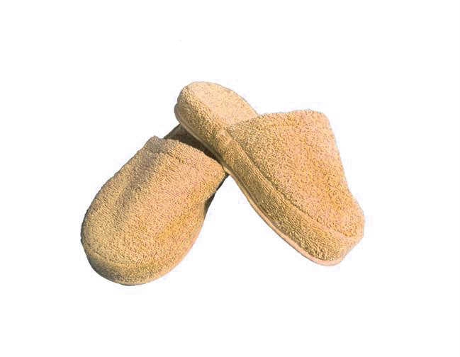 Pupper Slippers Plain Brown No 39-40