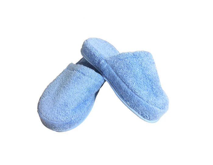 Pupper Slippers Plain Blue No 39-40