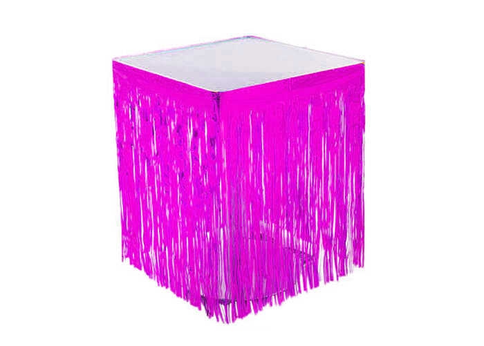 Table Edge Skirt And Finish Metallized Pink P1-100