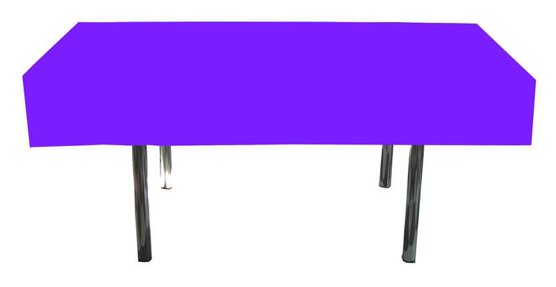 Table Clothing Plain Patterned Purple 137X183Cm P10-150