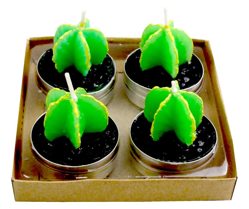 Wax Cactus Leaf Pk:4 Kl:144