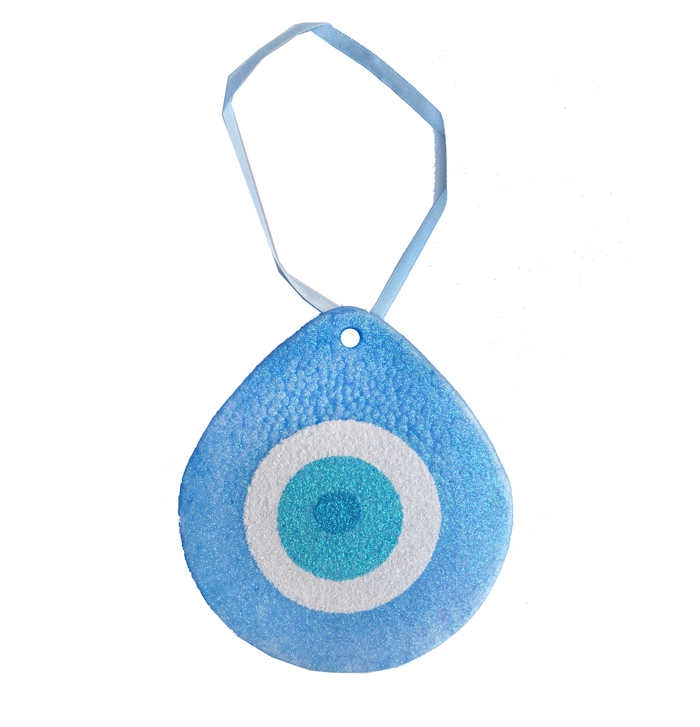 Eye Bead From Foam 14X15Cm Blue P1-240