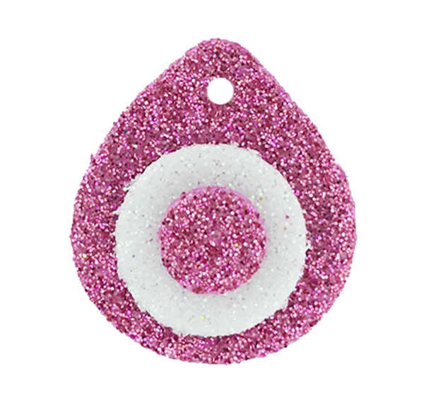 Evil Eye Bead Tiny Evadan Silvery Pink P50-50