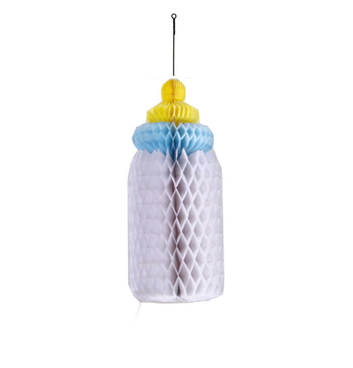 Middle Ornament Bottle Blue Pk50-500