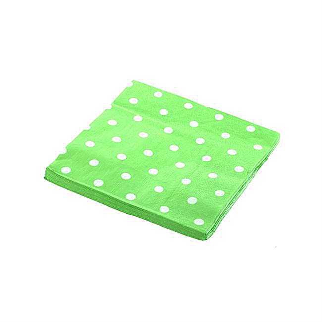 Napkins Point Green 33X33 Pk:20 Kl:150