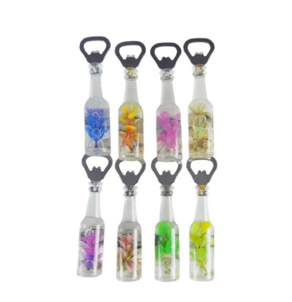 Transparent Bottle Fridge Magnet Opener