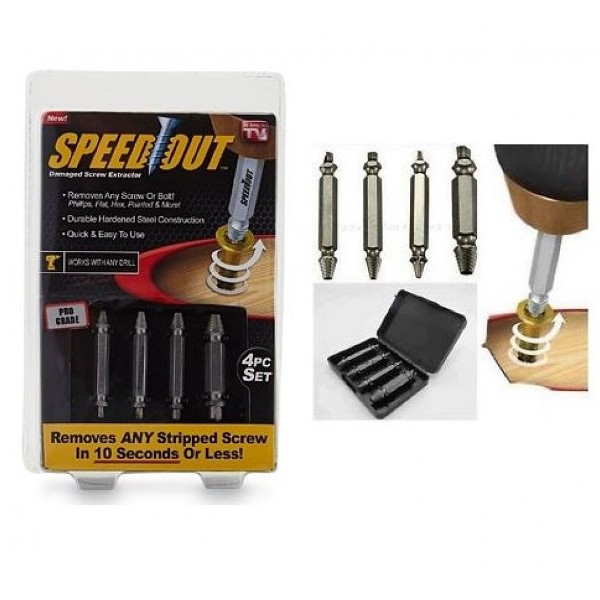 Speed Out Damaged Screw Extractor