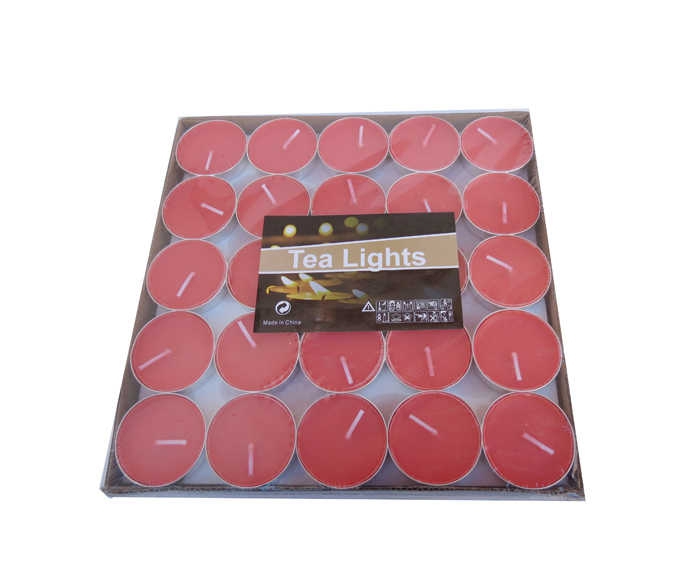 Tea Light Color Candle 50 Pieces