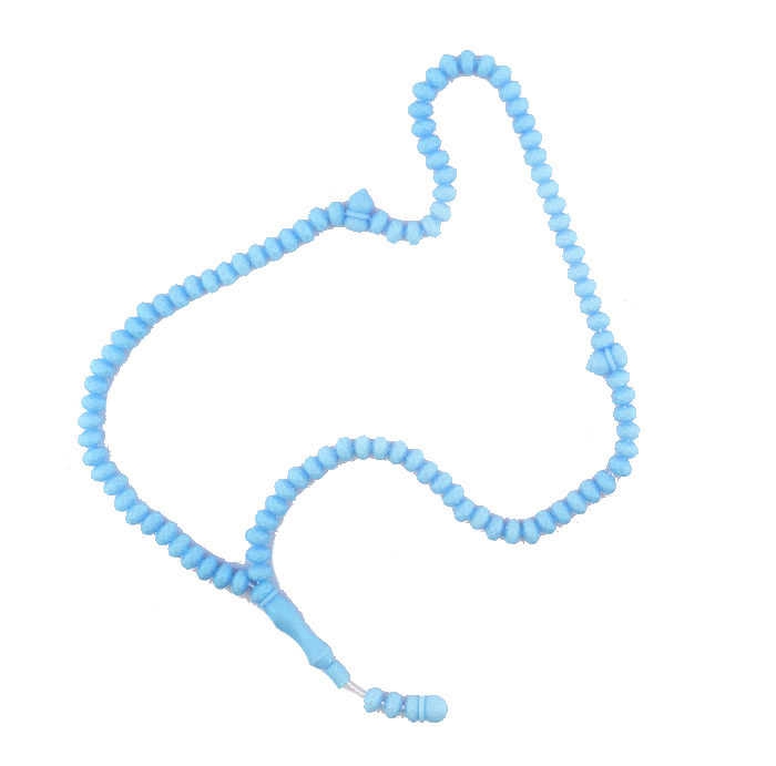 Rosary Scented Crystal Cut Blue Pk:50 Kl:20