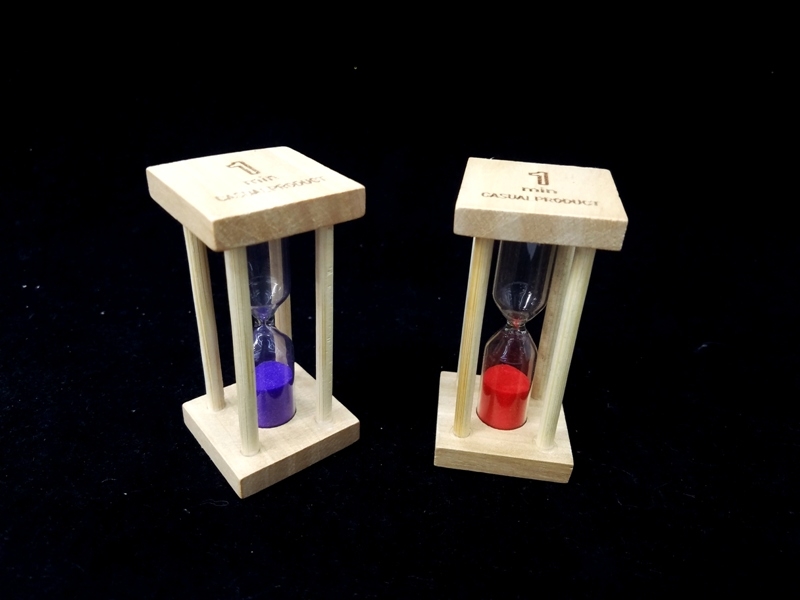 Wholesale 1 Minute Promotional Wooden Hourglass