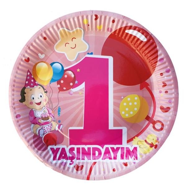 Wholesale 1 Years Birthday Plates