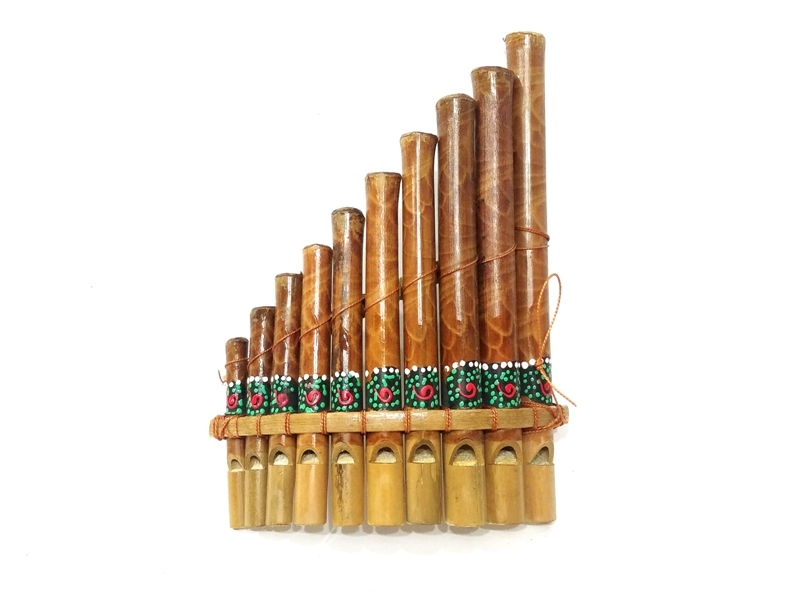 Wholesale 10 Note Ethnic Musical Instrument Pan Flute