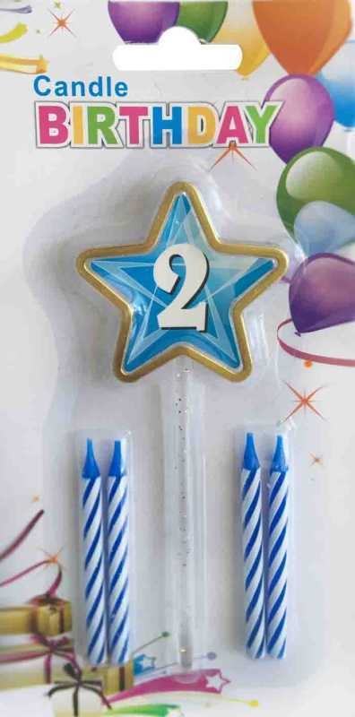 Wholesale 2 Years Birthday Candles