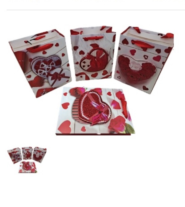 Wholesale 3D Valentine's Day Gift Bags