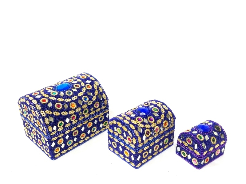 Wholesale 3 Piece Indian Craft Crate