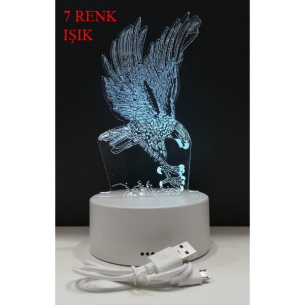 Wholesale 7 Color Changing Eagle Lamp