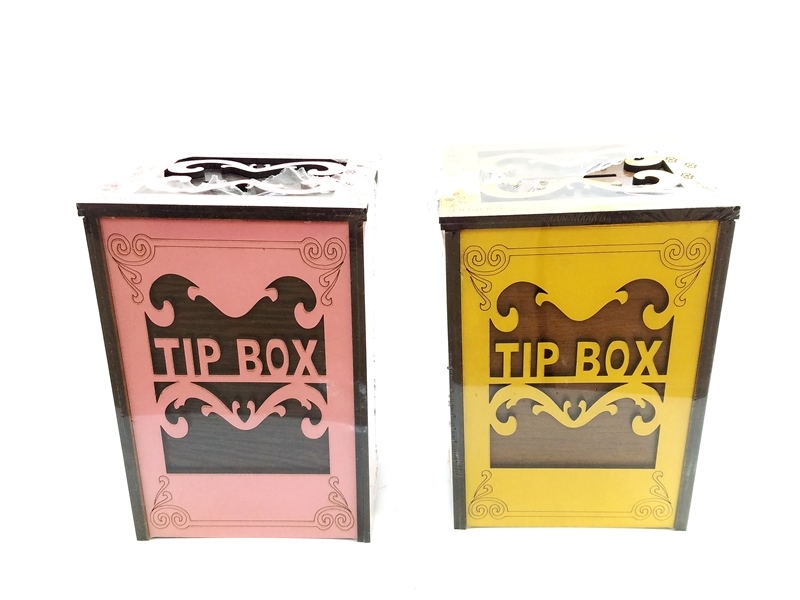 Wholesale Wooden Tip Box With Lock Type Box