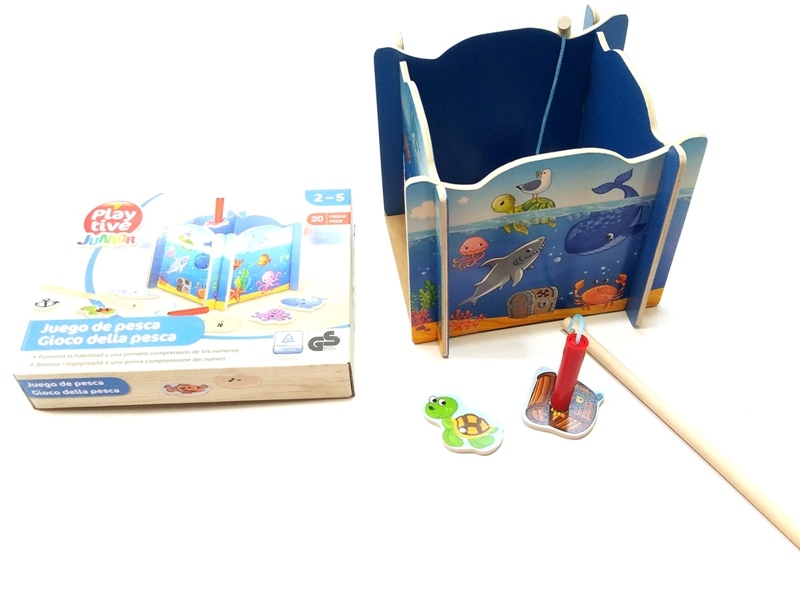 Wholesale Wooden Fishing Toy