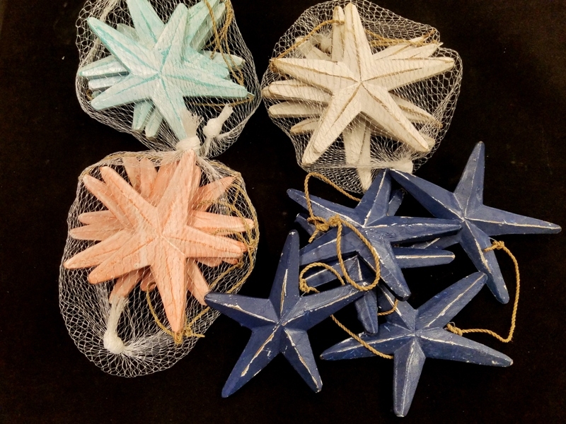 Wholesale Wooden Starfish Ornament