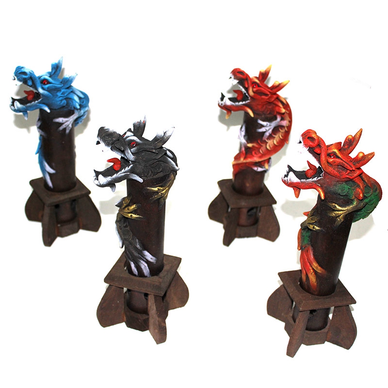 Wholesale Wooden Dragon Incense Holder 30 Cm