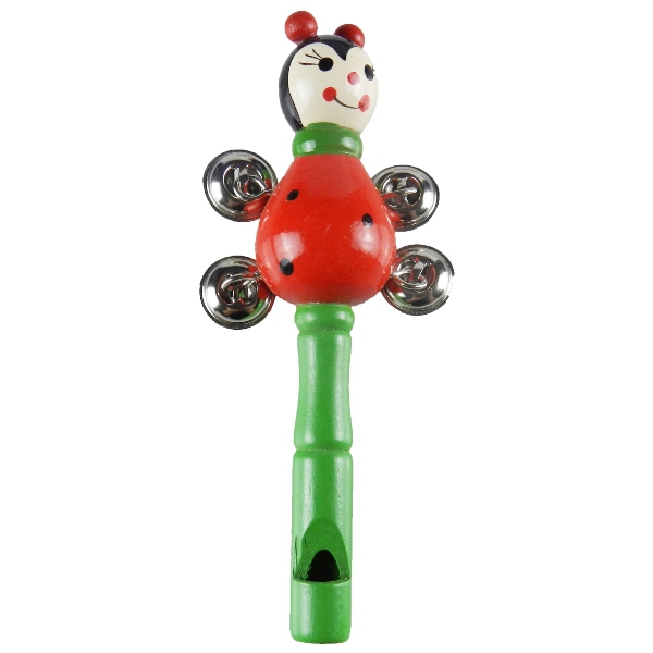 Wholesale Wooden Whistle Bell Rattle