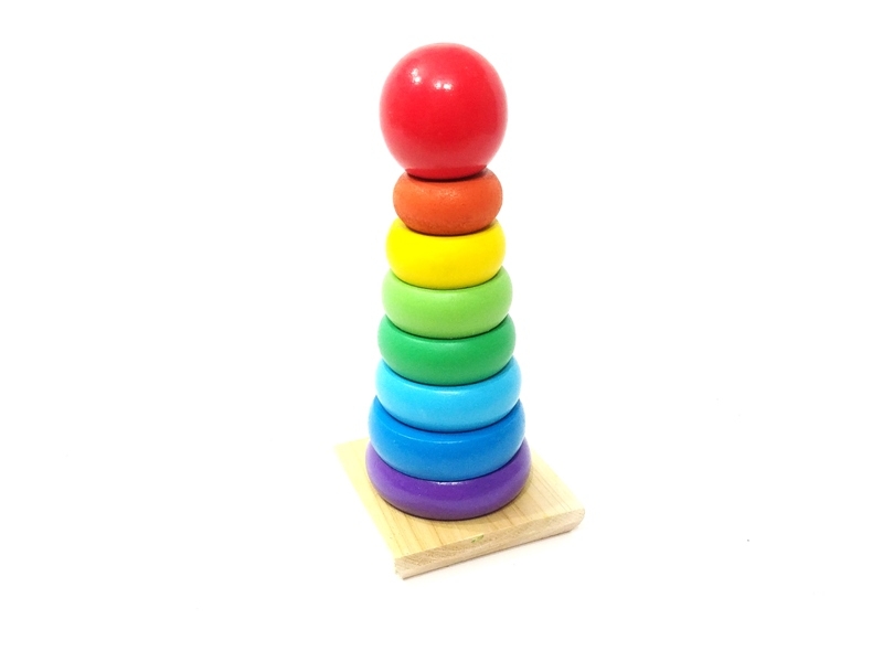 Wholesale Wooden Hanoi Rainbow Tower