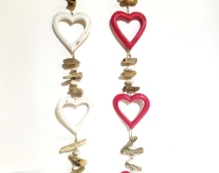 Wholesale Wooden Heart Wall Decorations