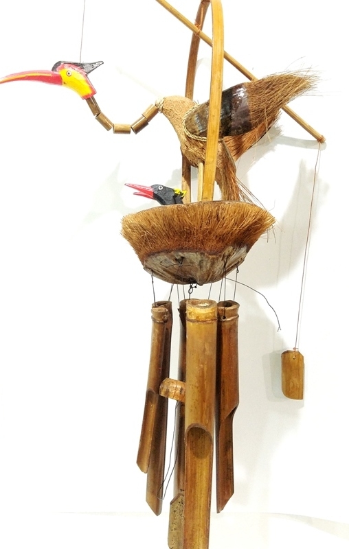 Wholesale Wooden Bird Wind Chime