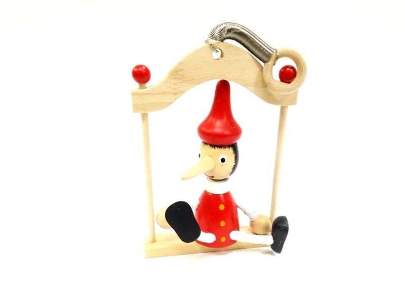 Wholesale Wooden Spring Pinocchio Puppet Toy