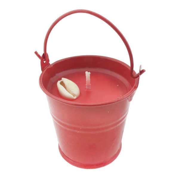 Wholesale Acetate Boxed Metal Bucket Candle