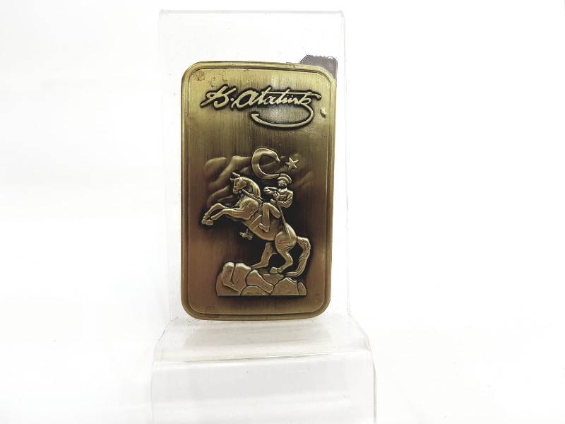 Wholesale Ataturk Design Bronze Lighter