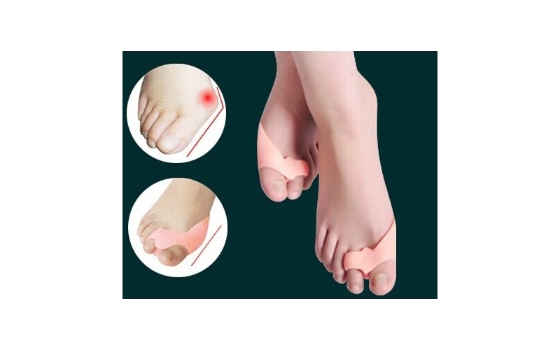 Wholesale Foot Bone Protector 2 Fingers Roller Skin Color Set