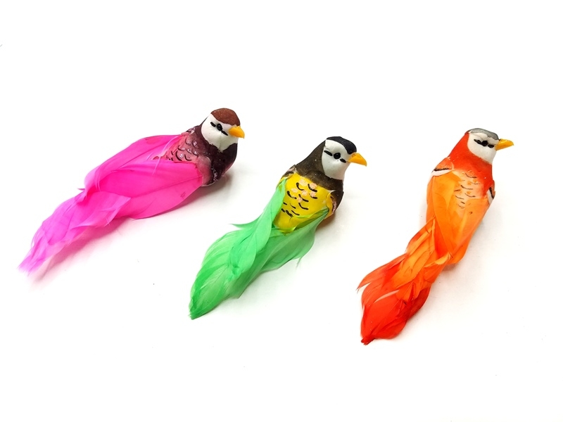 Wholesale Fish Striped Foam Bird Fridge Magnets