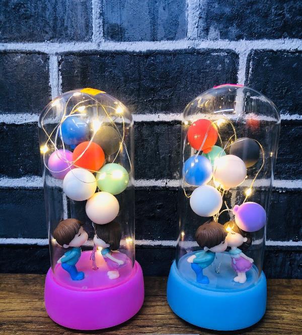 Wholesale Balloon Lover Led Lighted Lantern