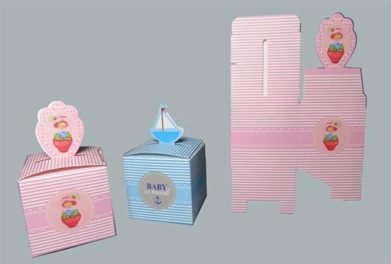 Folding Cardboard Box For Wholesale Baby Candy