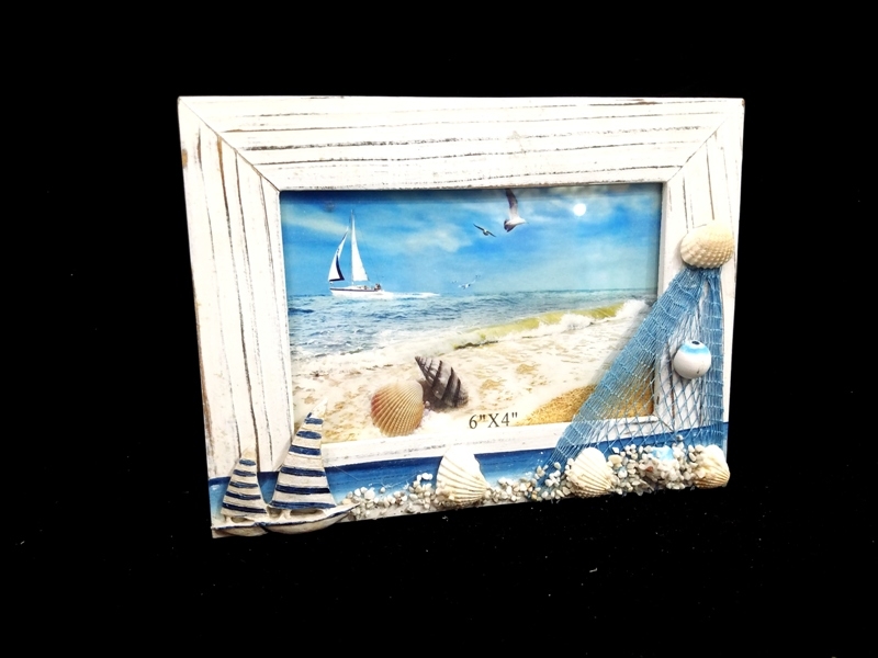 Wholesale White Marine Concept Marine Photo Frame 6'x4'