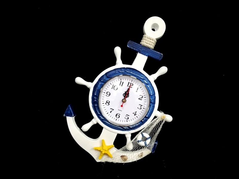 Wholesale Large Size Anchor Wall Clock