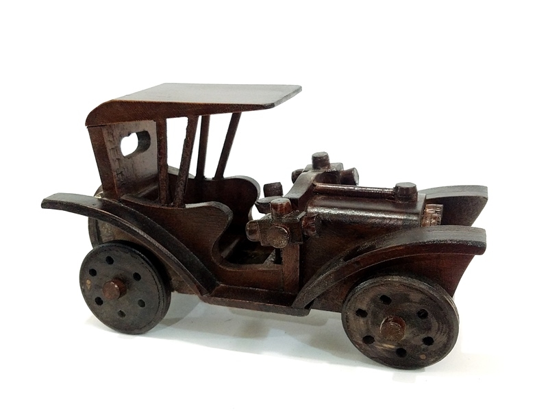 Big Size Nostalgic Wooden Car