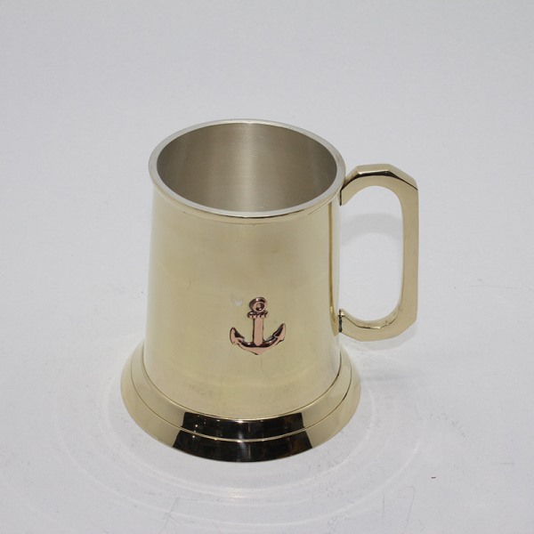 Wholesale Anchor Pattern Brass Cup