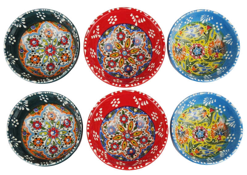 Wholesale Tile Embroidered Ceramic Bowl