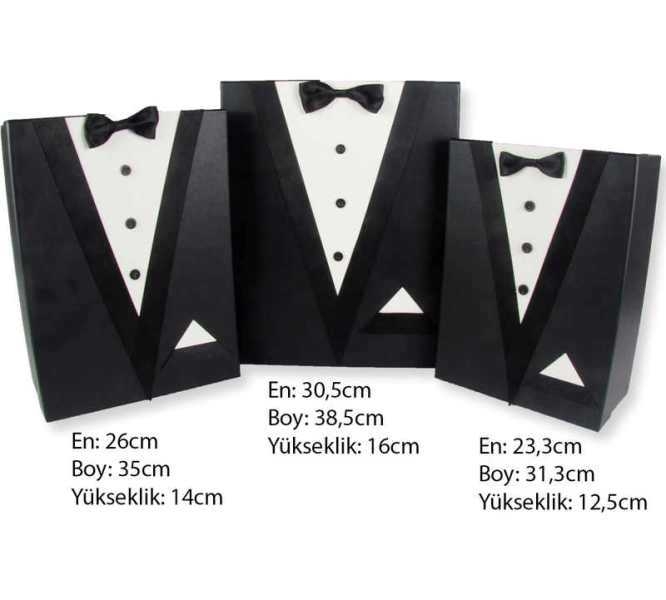 Wholesale Groom Pack Carton Box Set of 3