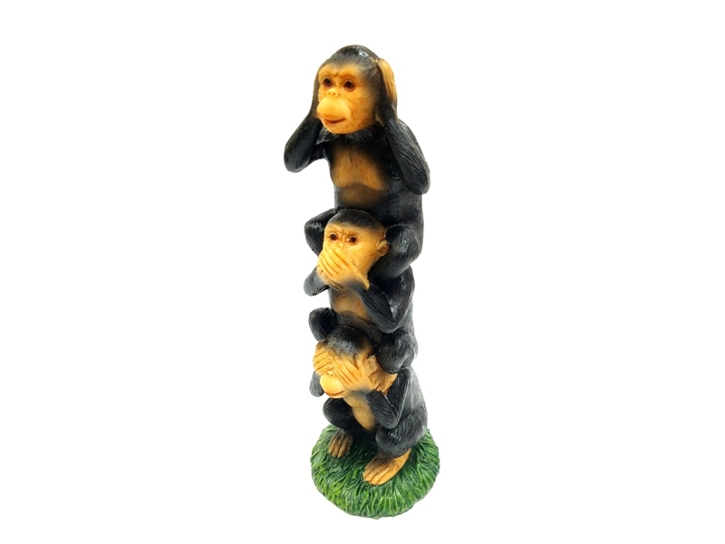 Wholesale Decorative 3 Piece Monkey Trinket